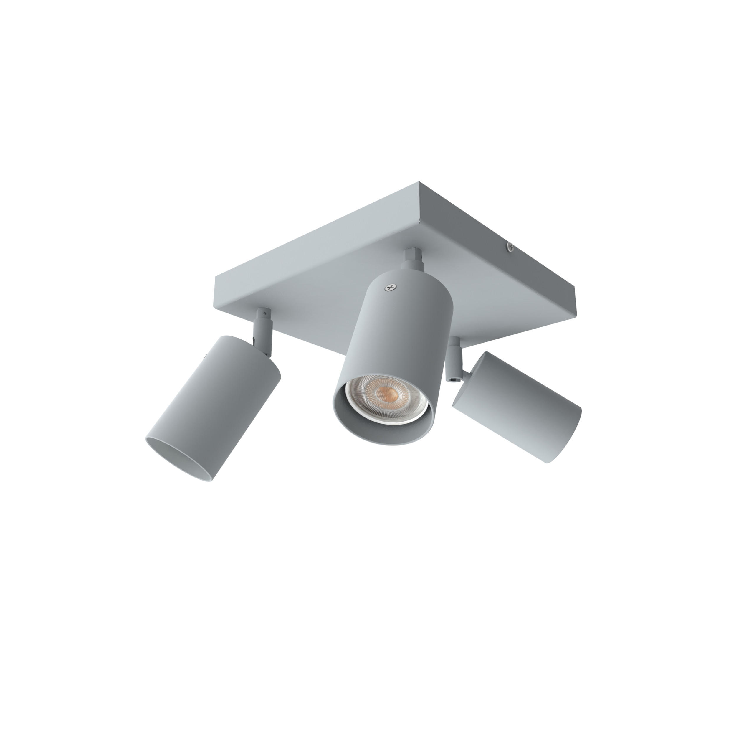 STRAHLER - Grau, Metall (30/30/15cm) - Lumicom