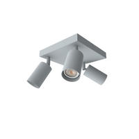 STRAHLER - Grau, Metall (30/30/15cm) - Lumicom