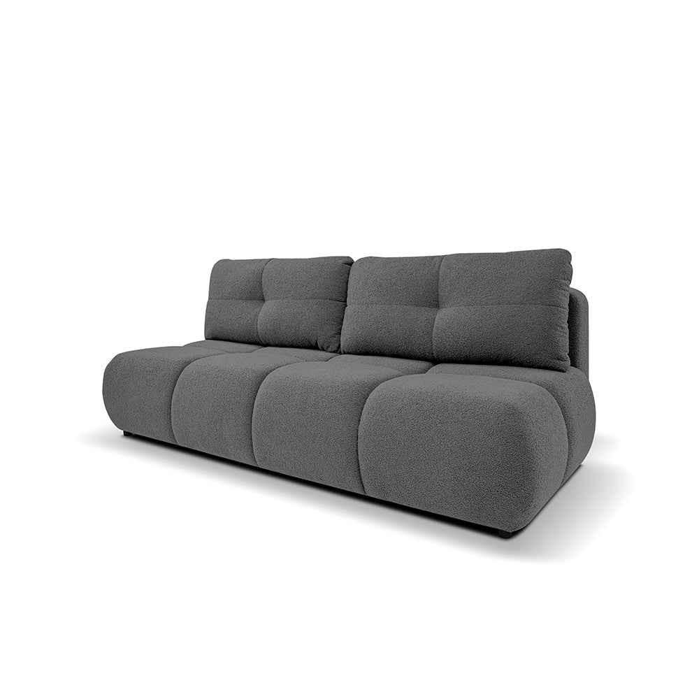 Pillovely Sofa Anthrazit 214x89x104 cm