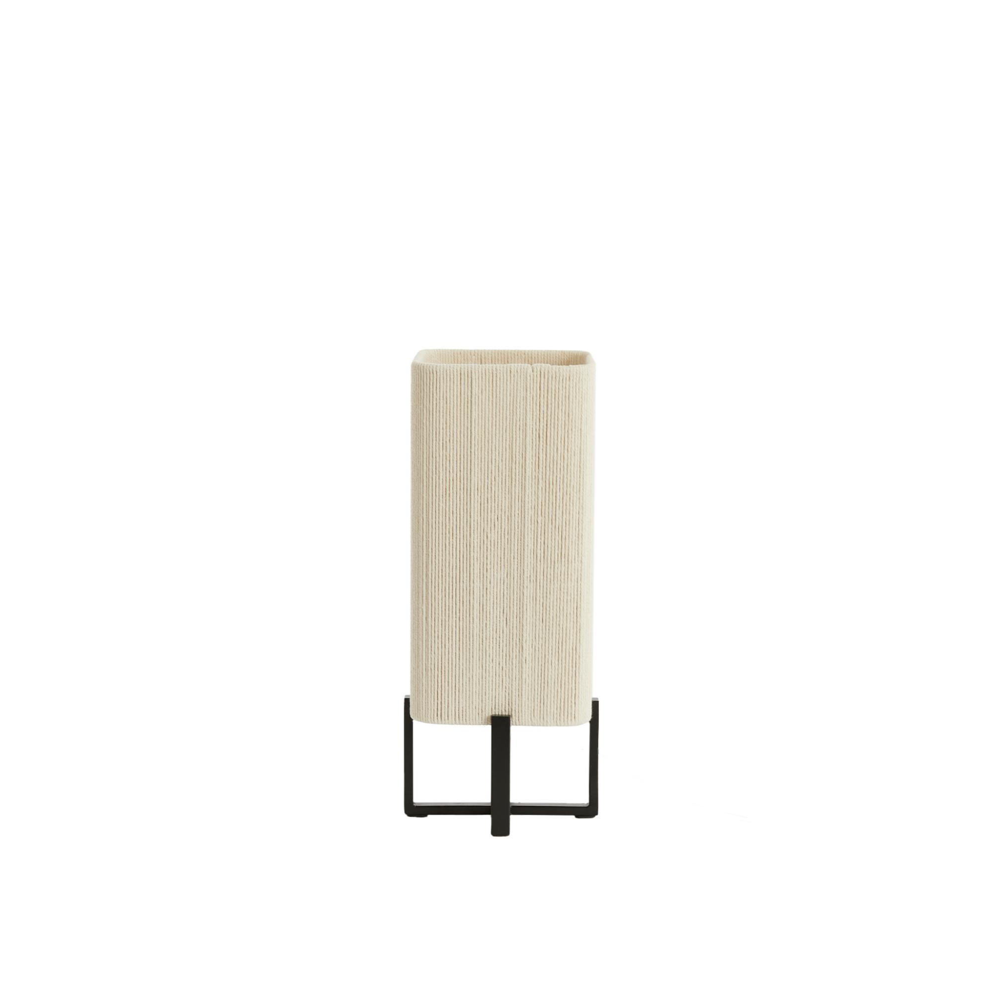 TISCHLAMPE Wyn Schwarz 16.5/16.5/39 cm - Schwarz, Metall (16.5/16.5/39cm) - Light & Living