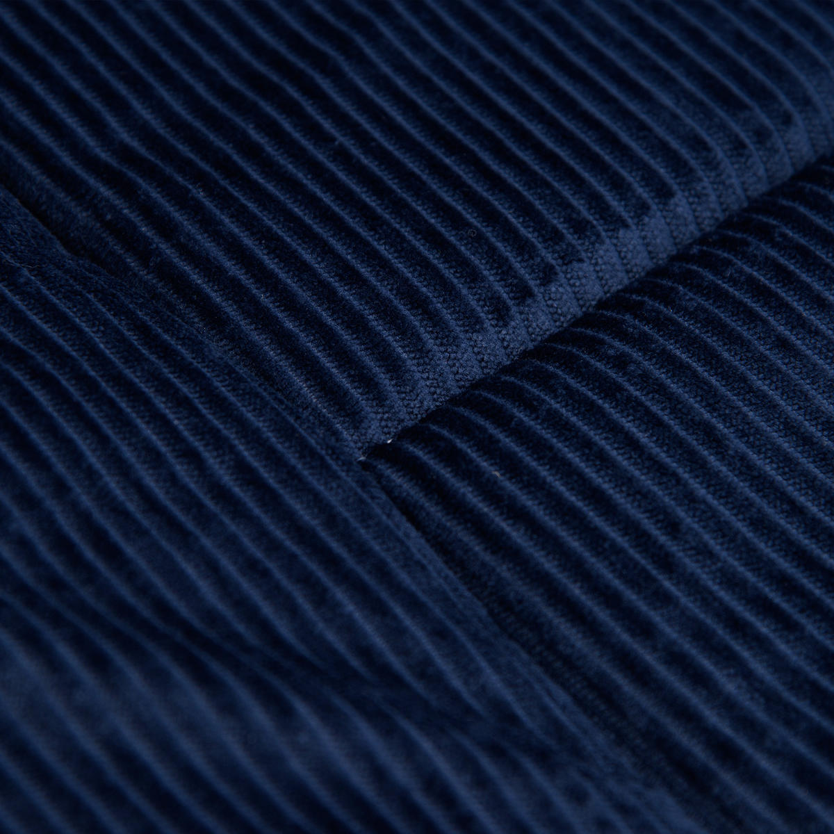 CAMPINGBETT Klappbar mit Kopfkissen und Seitentasche Dunkelblau-Grau bis 150 kg - Dunkelblau, Metall (64.5/53/188cm) - ComfortXL