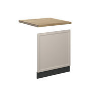 FRONTBLENDE Fame-Line GrauBeige 60 cm, AP Eiche - Anthrazit/Grau, Holzwerkstoff (60/67.4/1.6cm) - Vicco