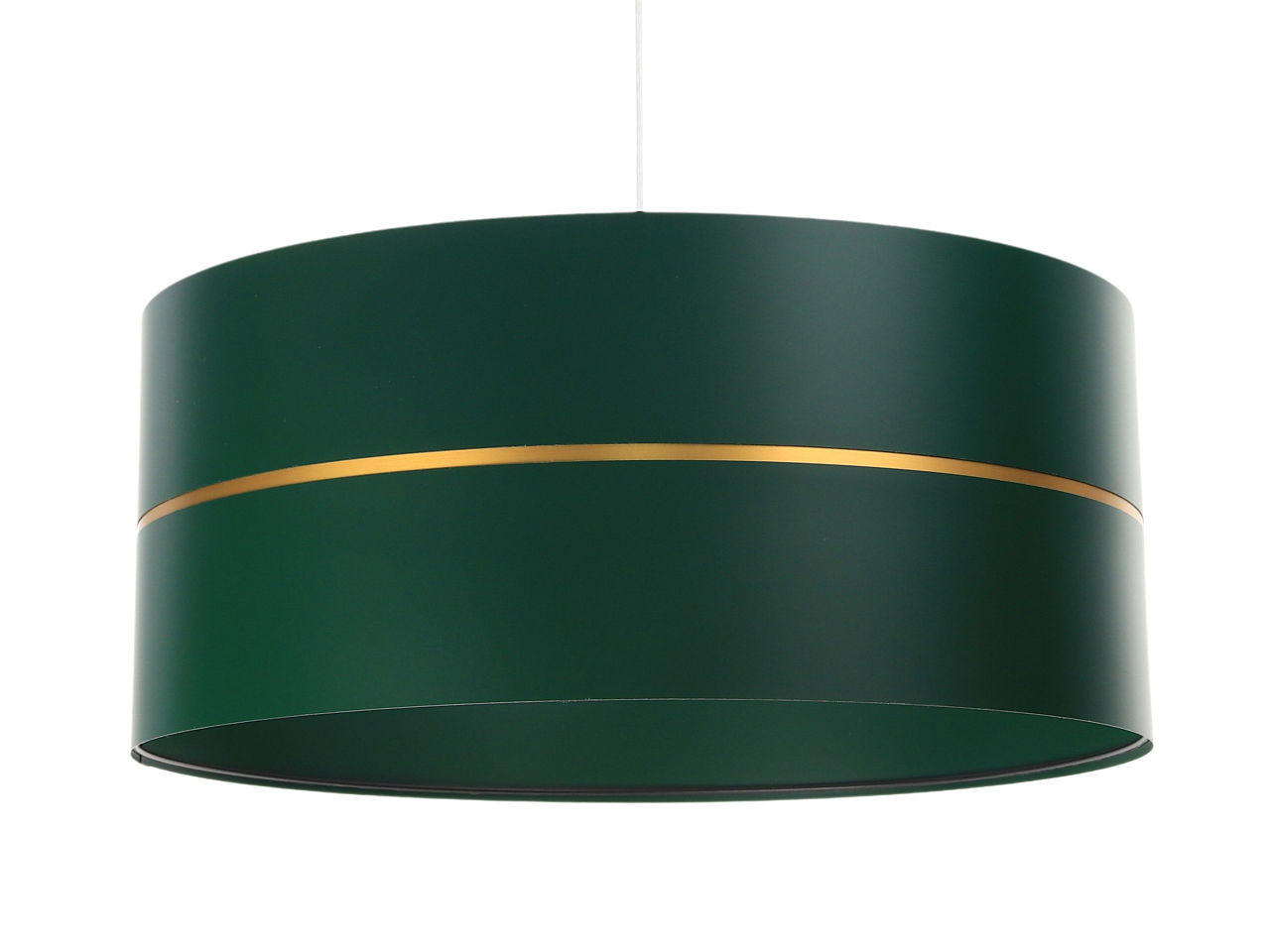 HÄNGELEUCHTE Grün 60/21 cm - Goldfarben/Grün, Kunststoff (60/1.1/21cm) - ONZENO