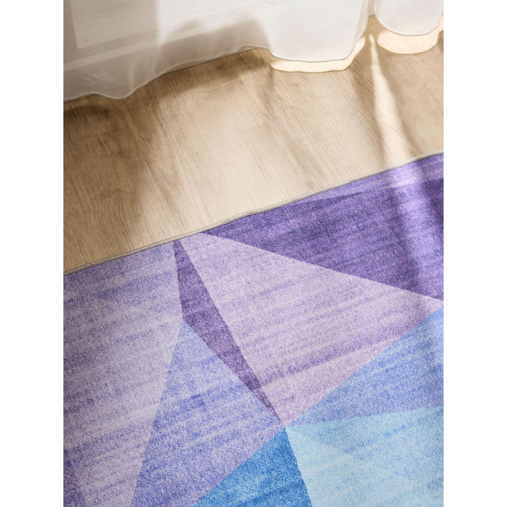 Thumbnail - benuta Teppich, Mehrfarbig, Kunststoff, Abstrakt, Rechteckig, 200x300 cm, Oeko-Tex® Standard 100, in verschiedenen Größe...