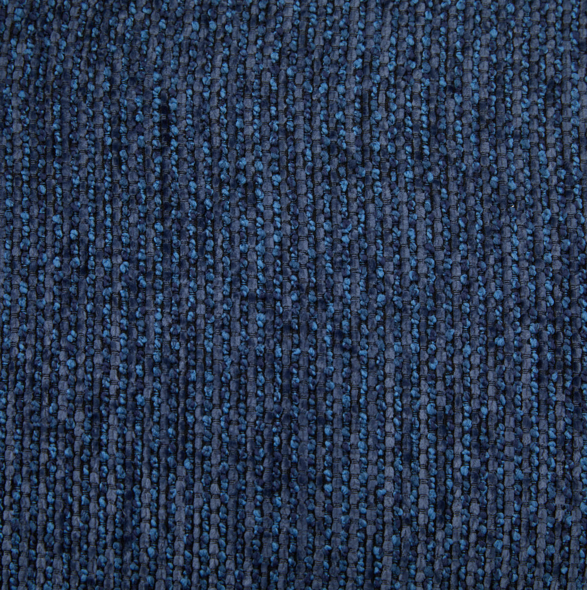 SOFA 2-Sitzer 164 cm Chenille Blau - Blau, Holzwerkstoff (164/60/92cm) - Meubliv