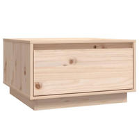 COUCHTISCH 55x56x32 cm Massivholz Kiefer - Braun, Holz (55/56/32cm) - furnicato