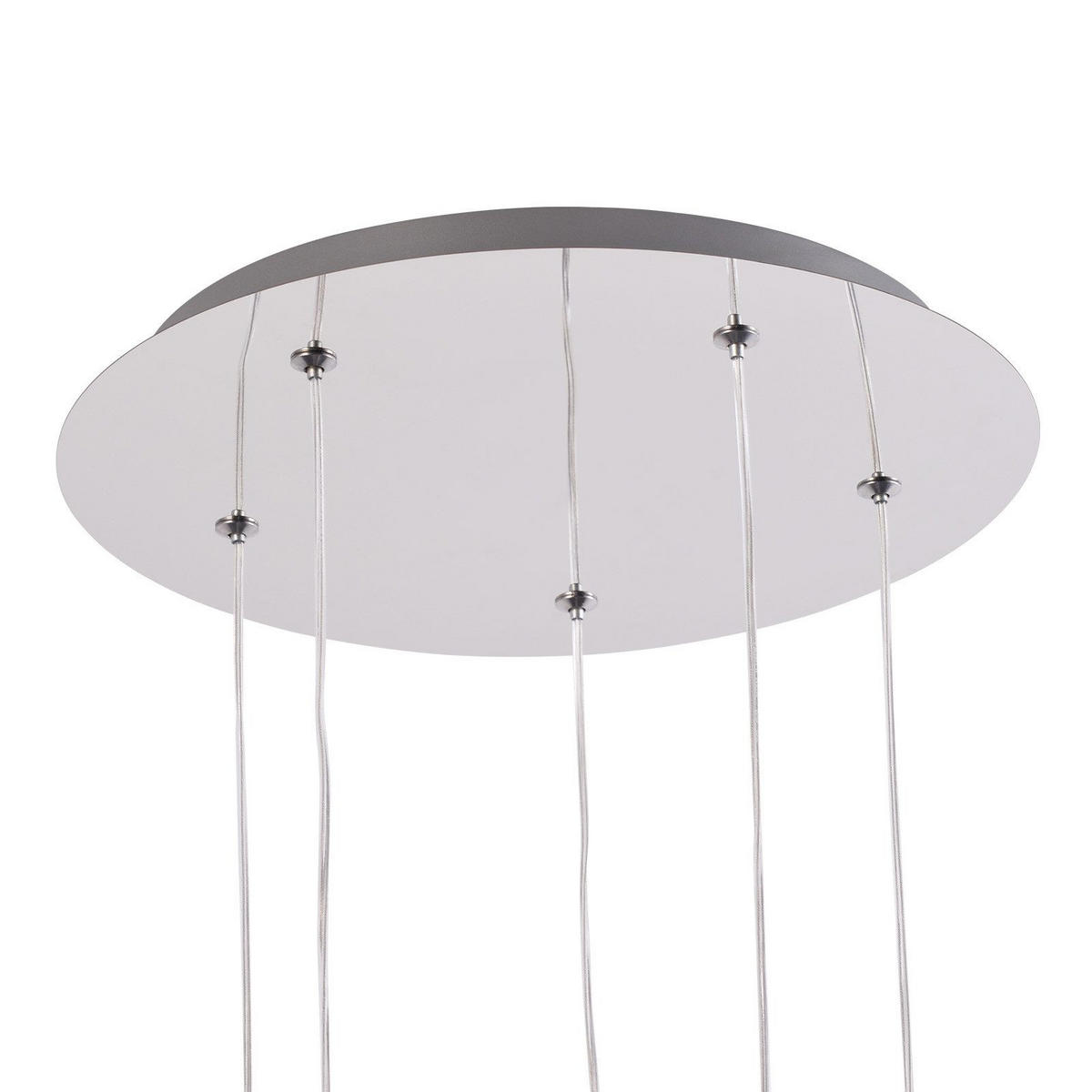 HÄNGELEUCHTE Markham 30/30/175 cm - Silberfarben, Metall (30/30/175cm) - Nettlife