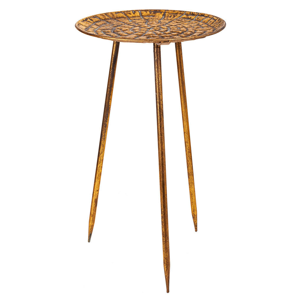 Wanderlust Tisch Gold 34.5x59x34.5 cm