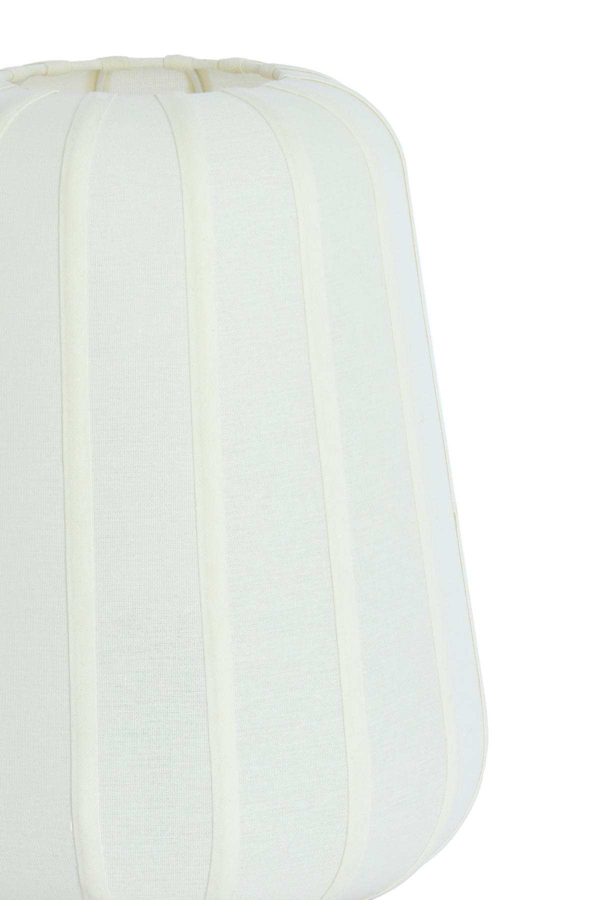 TISCHLAMPE Bia - Weiß - 20/20/29 cm - Weiß, Textil (20/20/29cm) - Light & Living