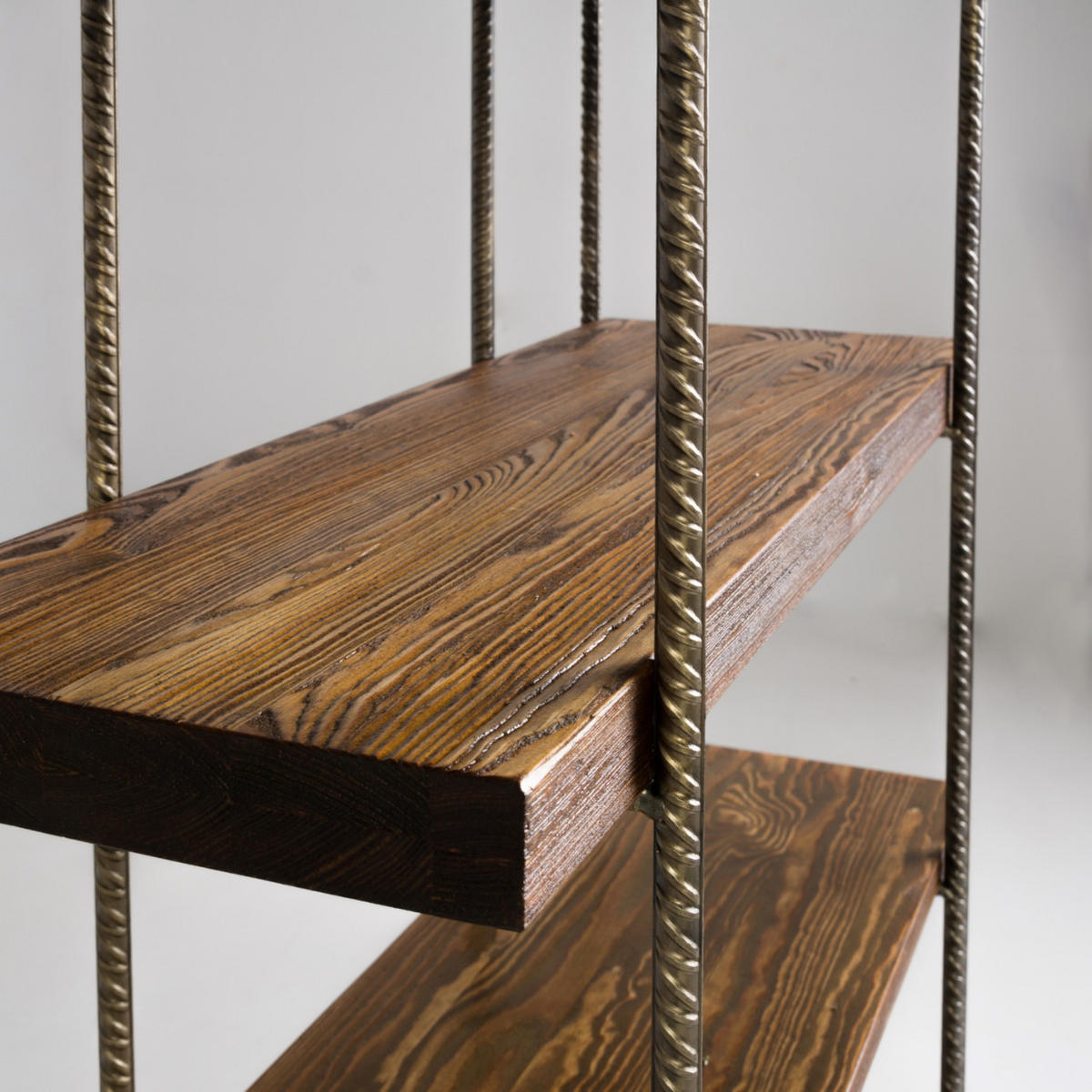 HOLZBÜCHERREGAL für das Büro oder Wohnzimmer HEGEL - Eichefarben, Holz (90/160/35cm) - Rawood Furniture