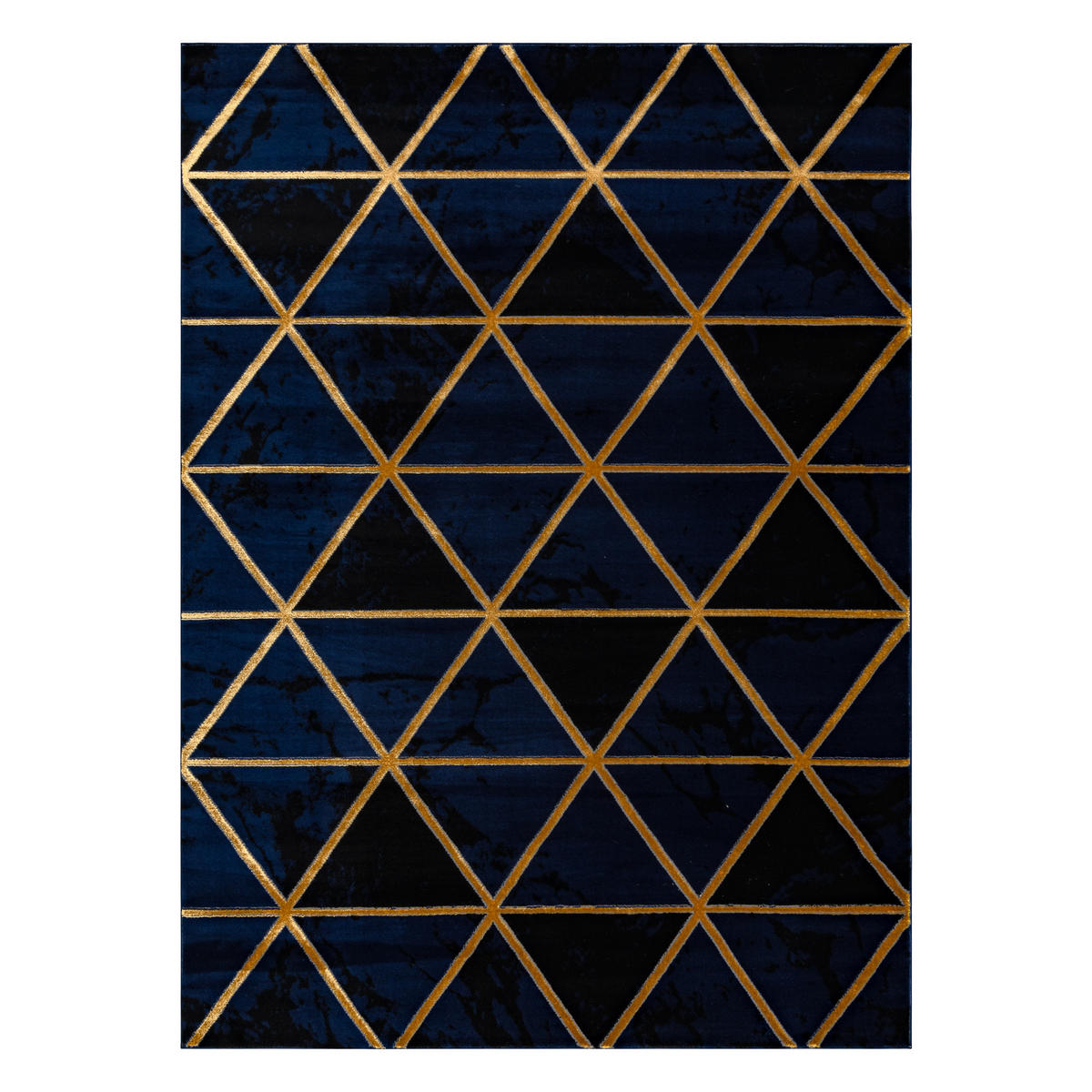 TEPPICH Emerald 120/170 cm - Blau, Textil (120/170cm) - rugsX