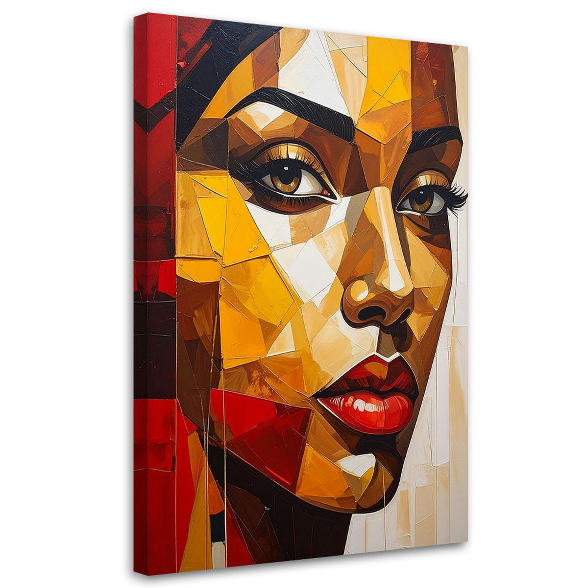 LEINWANDBILD Menschen & Charaktere 80x120cm - Multicolor, Textil (80/120cm) - Feeby