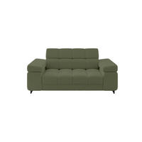 SOFA 2-Sitzer LORD-S1 194x97x90 cm Grün Bouclé - Grün, Holzwerkstoff/Textil (194/90/97cm) - ALTDECOR