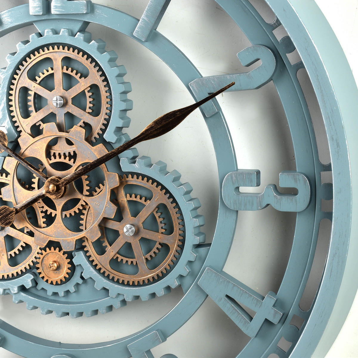 WANDUHR Ramsey Hellblau 50x50x6,5 cm Kunststoff - Hellblau, Kunststoff (6.5/50/50cm) - Mondex