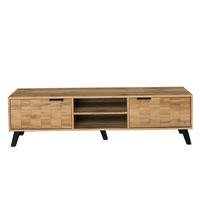 TV-SCHRANK Braun 160/35/45 cm - Braun, Holzwerkstoff (36.5/45/160.5cm) - Urban Meuble
