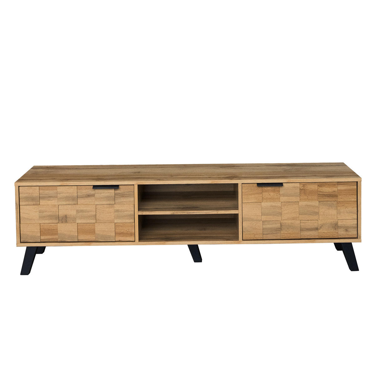 TV-SCHRANK Braun 160/35/45 cm - Braun, Holzwerkstoff (36.5/45/160.5cm) - Urban Meuble