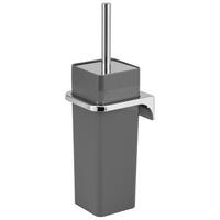 WC-GARNITUR SAVONA, grau, Kunststoff - Grau, Kunststoff (12/36.5/13cm) - bremermann