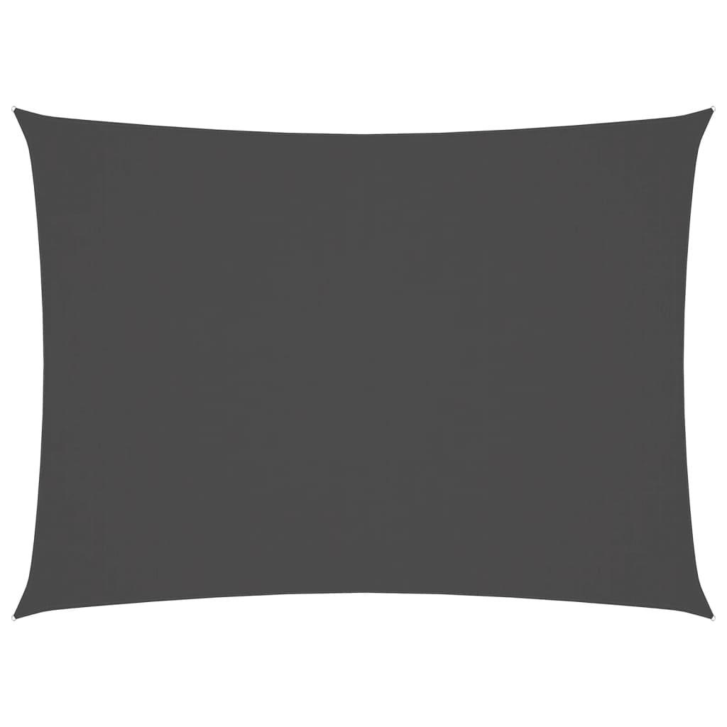 SONNENSEGEL Oxford-Gewebe Rechteckig 2x3,5 m Anthrazit - Anthrazit, Textil (350/200cm) - furnicato