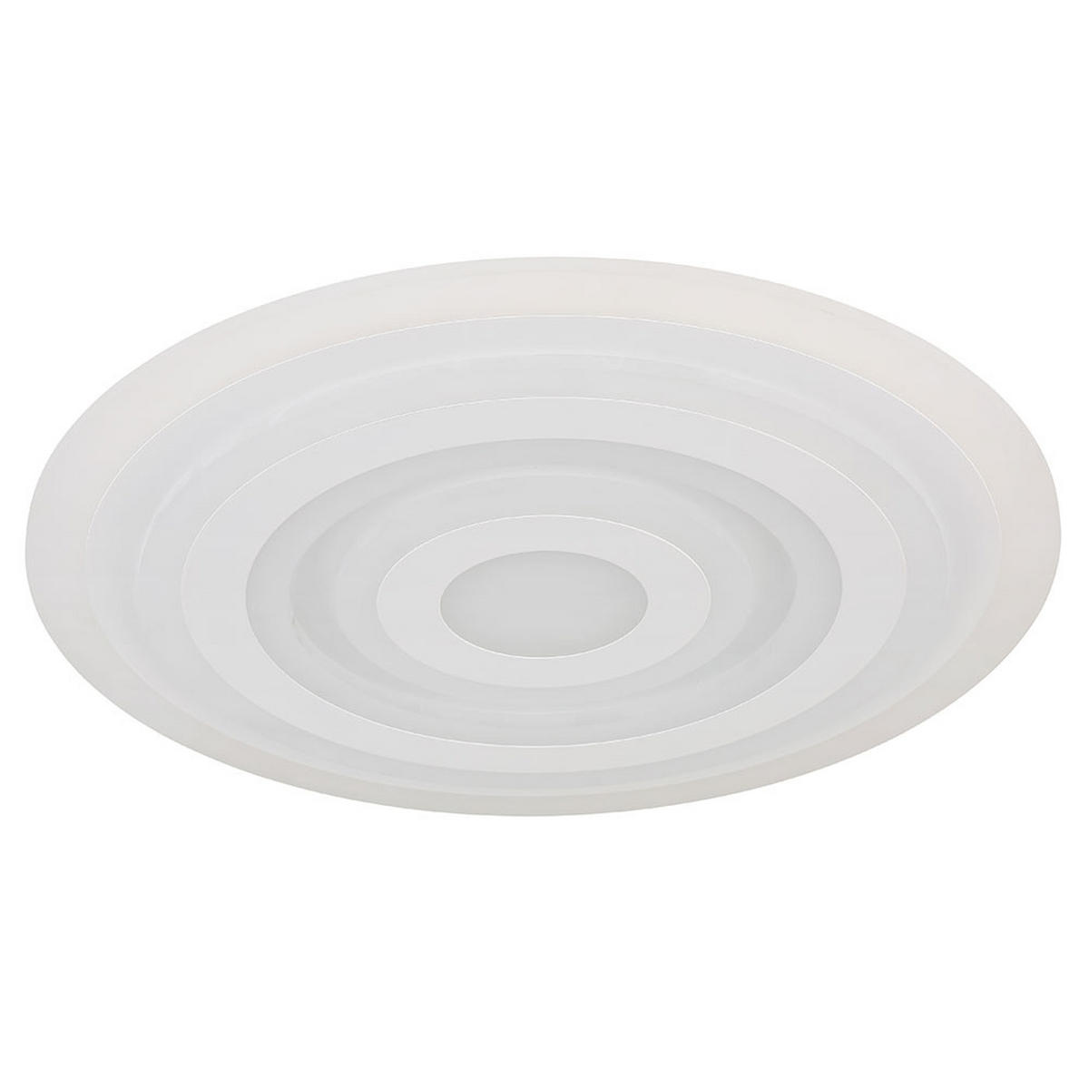 LED DECKENLEUCHTE Metall Weiß - Weiß, Metall (49/49/5cm) - Globo Lighting