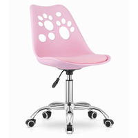KINDERSTUHL-DRUCK, rosa - Pink, Kunststoff (53/94/58cm)