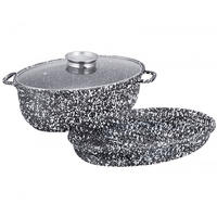 BRÄTER Grau 38/25/12.8 cm KB7367 - Grau, Metall (25cm) - Klausberg 