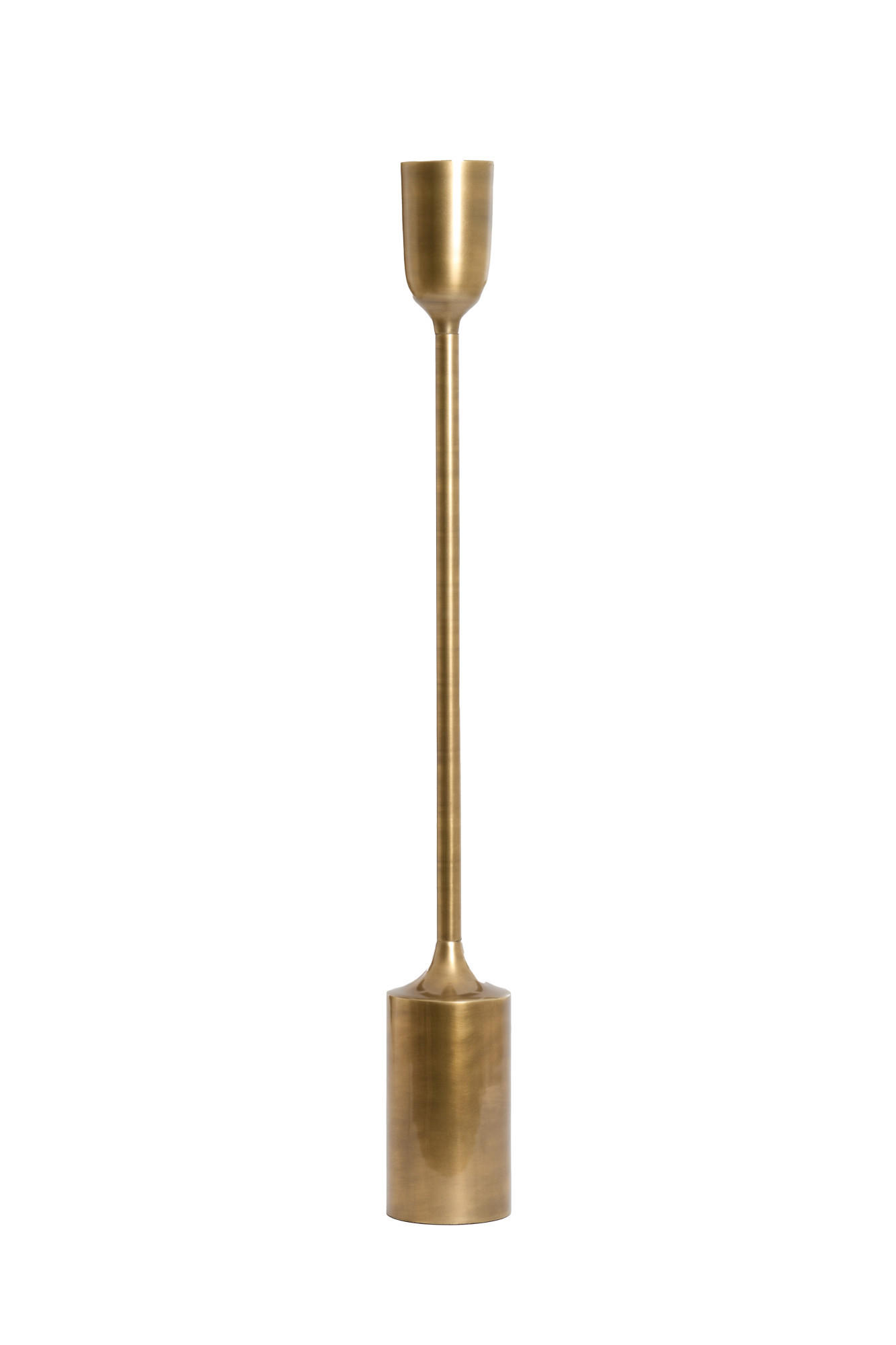 KERZENHALTER Velez Bronze Ø13/104 cm - Bronzefarben, Metall (13/104/13cm) - Light & Living