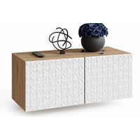 TV-SCHRANK CALI - Eiche Artisan/Weiß, Holzwerkstoff (100/41/40cm) - Meblini