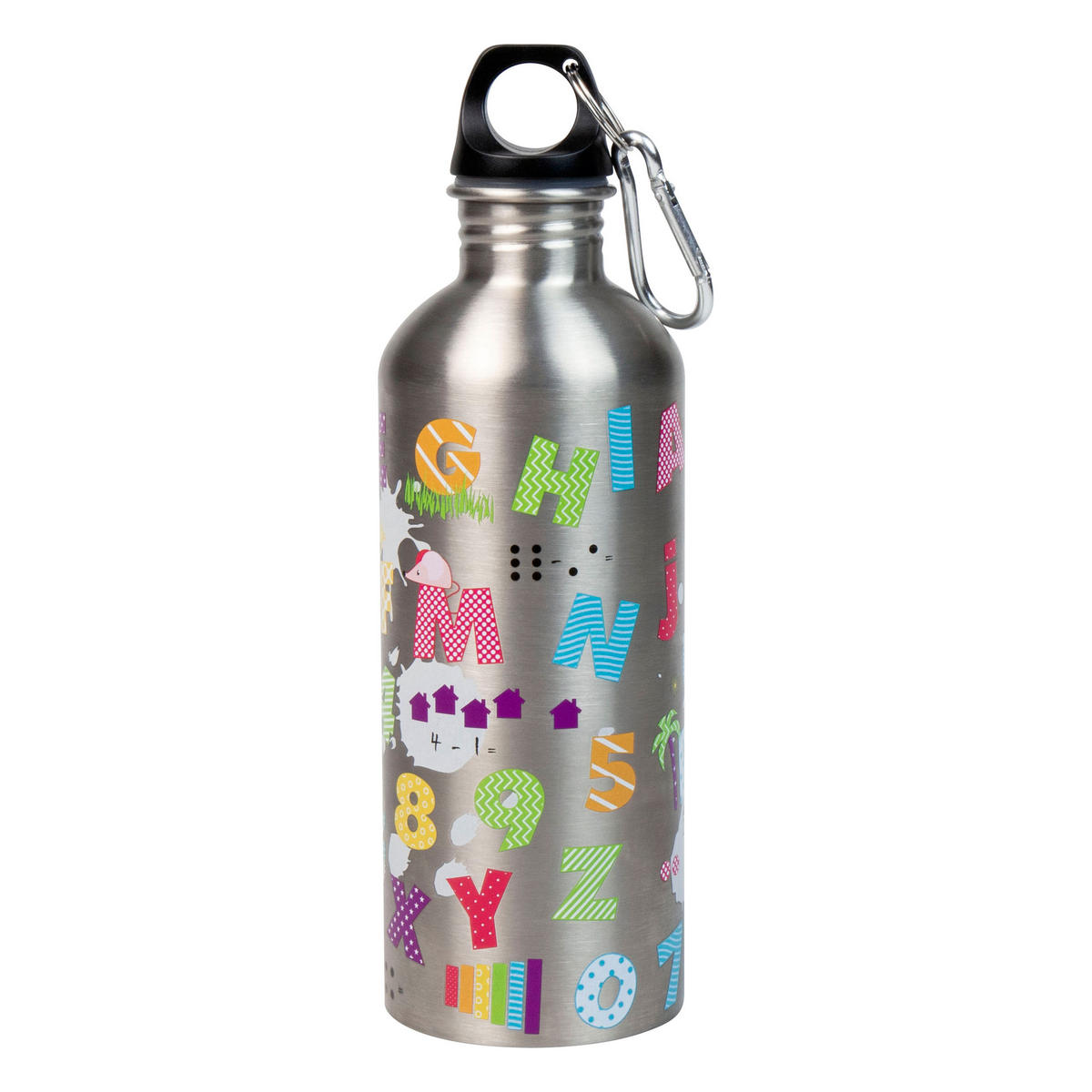 TRINKFLASCHE Cool Bottle - ABC - Naturfarben, Keramik (0.6L) - Könitz