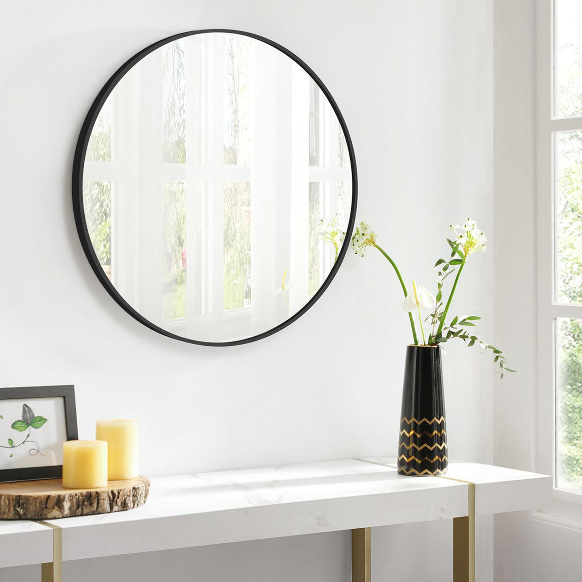 WANDSPIEGEL VICTORIA - Goldfarben, Glas (61/1/61cm) - Hansiro