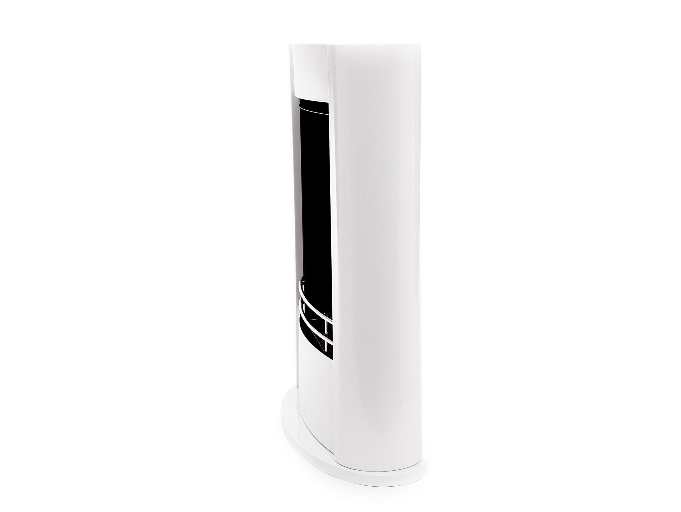BIOETHANOL-KAMIN Weiß Bodenmodell inklusive 1 L Brennblock - Weiß, Metall (70/76/26cm) - Purline