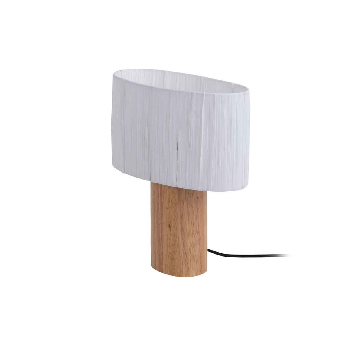 TISCHLAMPE Sheer Trapeze 25/25/35 cm - Naturfarben, Naturmaterialien (25/25/35cm) - Leitmotiv