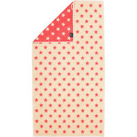 DUSCHTUCH NEW STARS STERNE KLEIN 6261 BEIGE/PINK - 32 - Rosa, Textil (70/140cm) - Cawoe