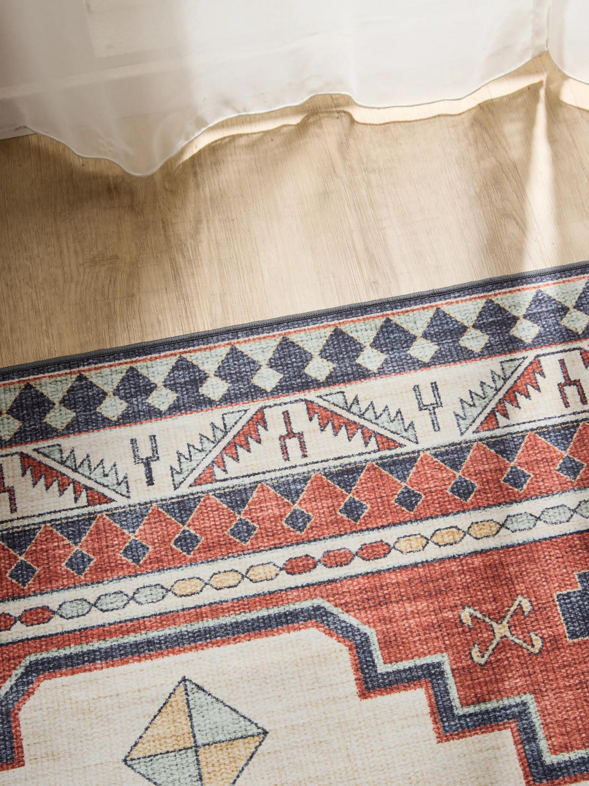 TEKAŠKI prt George večbarvna/modra 80x240 cm - modra/večbarvno, umetna masa (80/240cm) - benuta