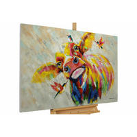 ÖLGEMÄLDE 120/80 cm - Multicolor, Holz/Textil (120/80cm) - KUNSTLOFT