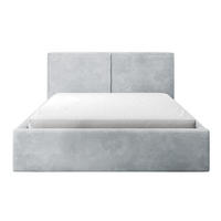 POLSTERBETT Farese Hellgrau Cordbezug 180 cm - Hellgrau, Textil (180/200cm) - Selsey