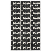 PREPROGE - Polkrogi - 90x150 cm - črna, umetna masa/tekstil (90/0.4cm) - OnlyWow