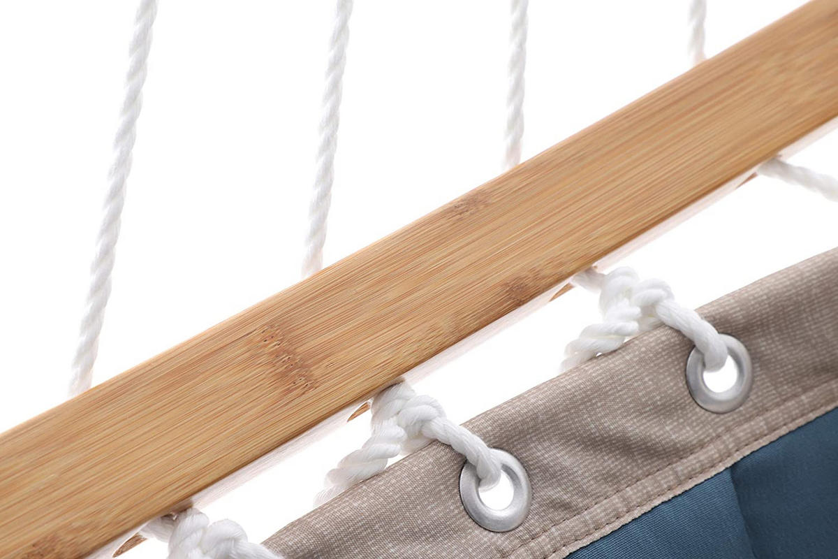 HÄNGEMATTE - Blau, Textil (140/1/200cm) - Hansiro