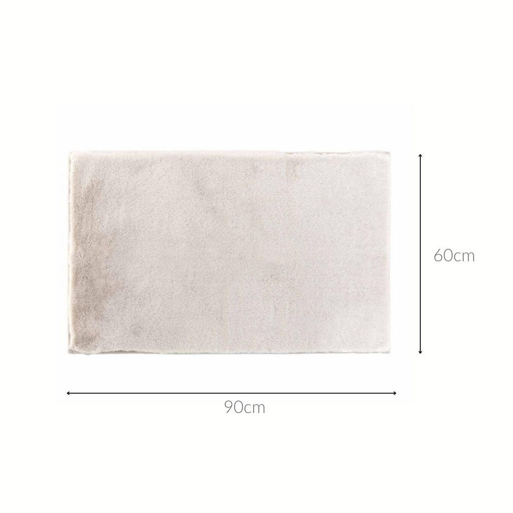 Thumbnail - Douceur d´intérieur Teppich, Beige, Textil, 60x90 cm, Teppiche & Böden, Teppiche