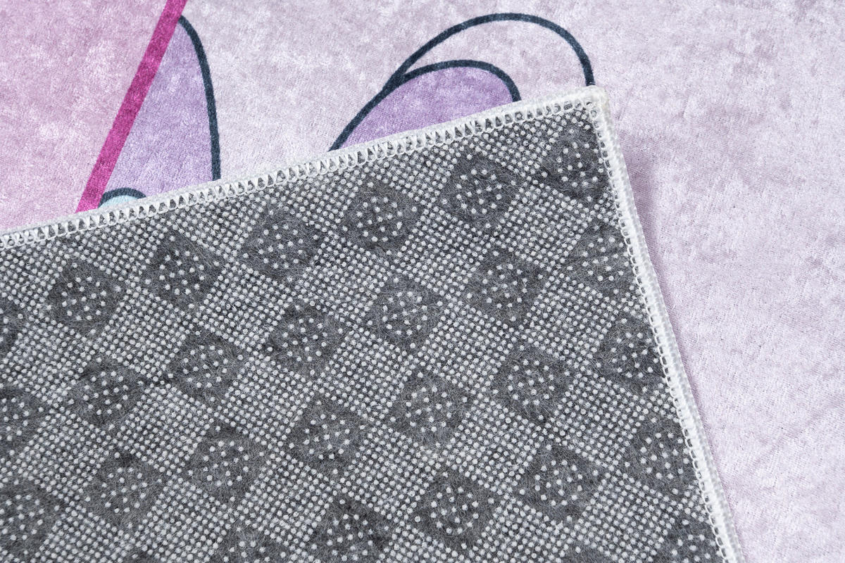 TEPPICH EMMA Rosa 80/150 cm - Rosa, Kunststoff (80/150cm) - Tapiso