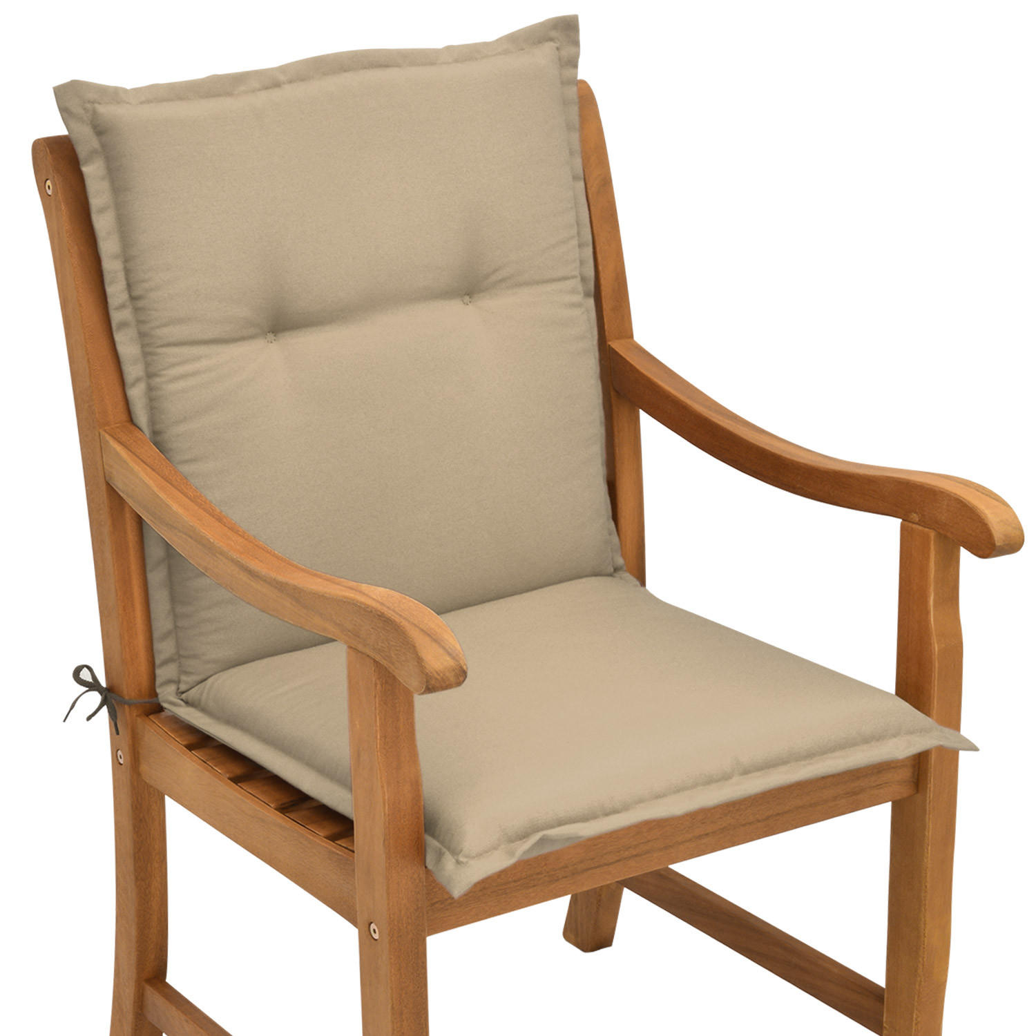 NIEDERLEHNERAUFLAGE Loft NL 100/50/6cm Natur 6tlg - Naturfarben, Textil (50/6/100cm) - Beautissu 