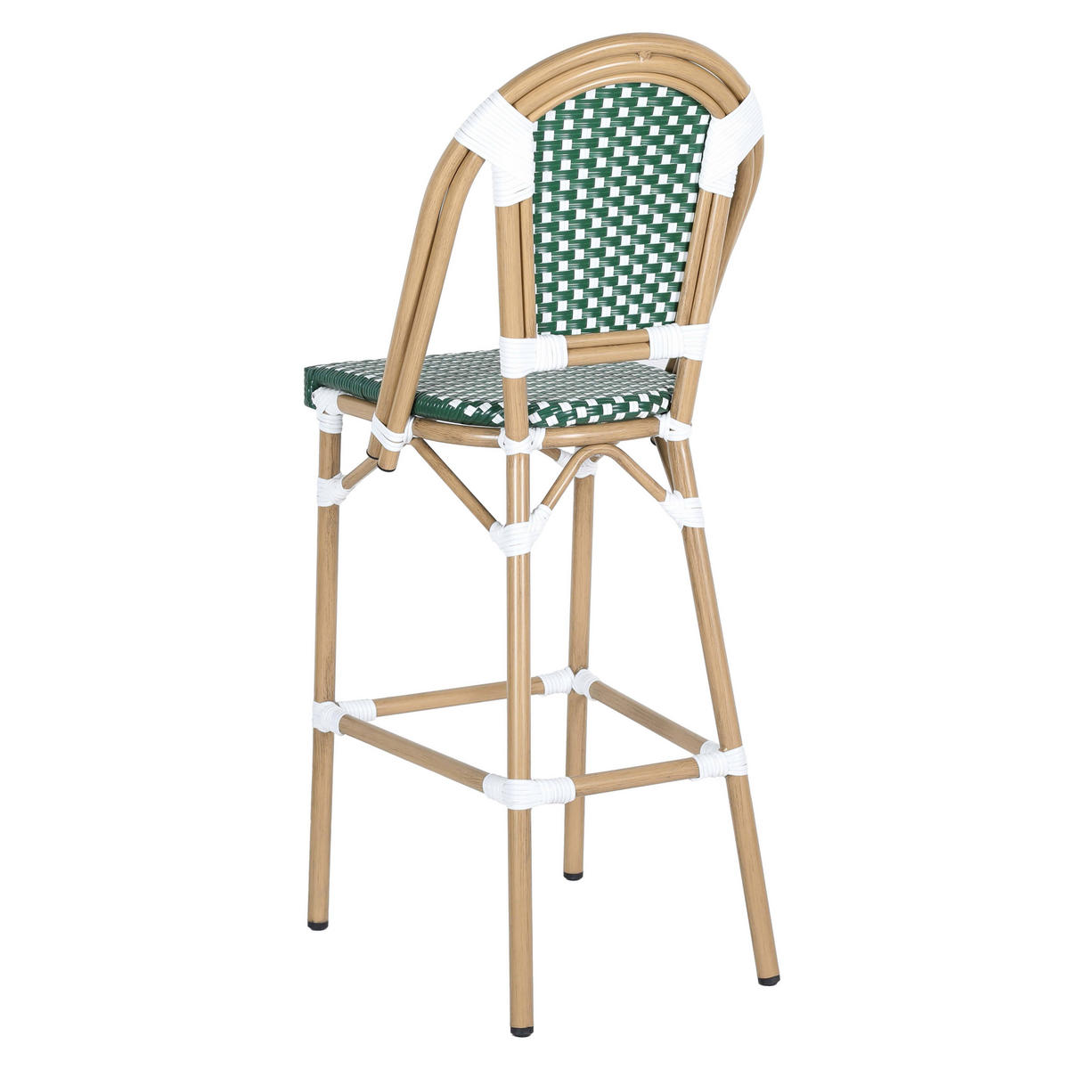 GARTENSTUHL, Grün - Grün, Metall (48/117/55cm) - Oviala