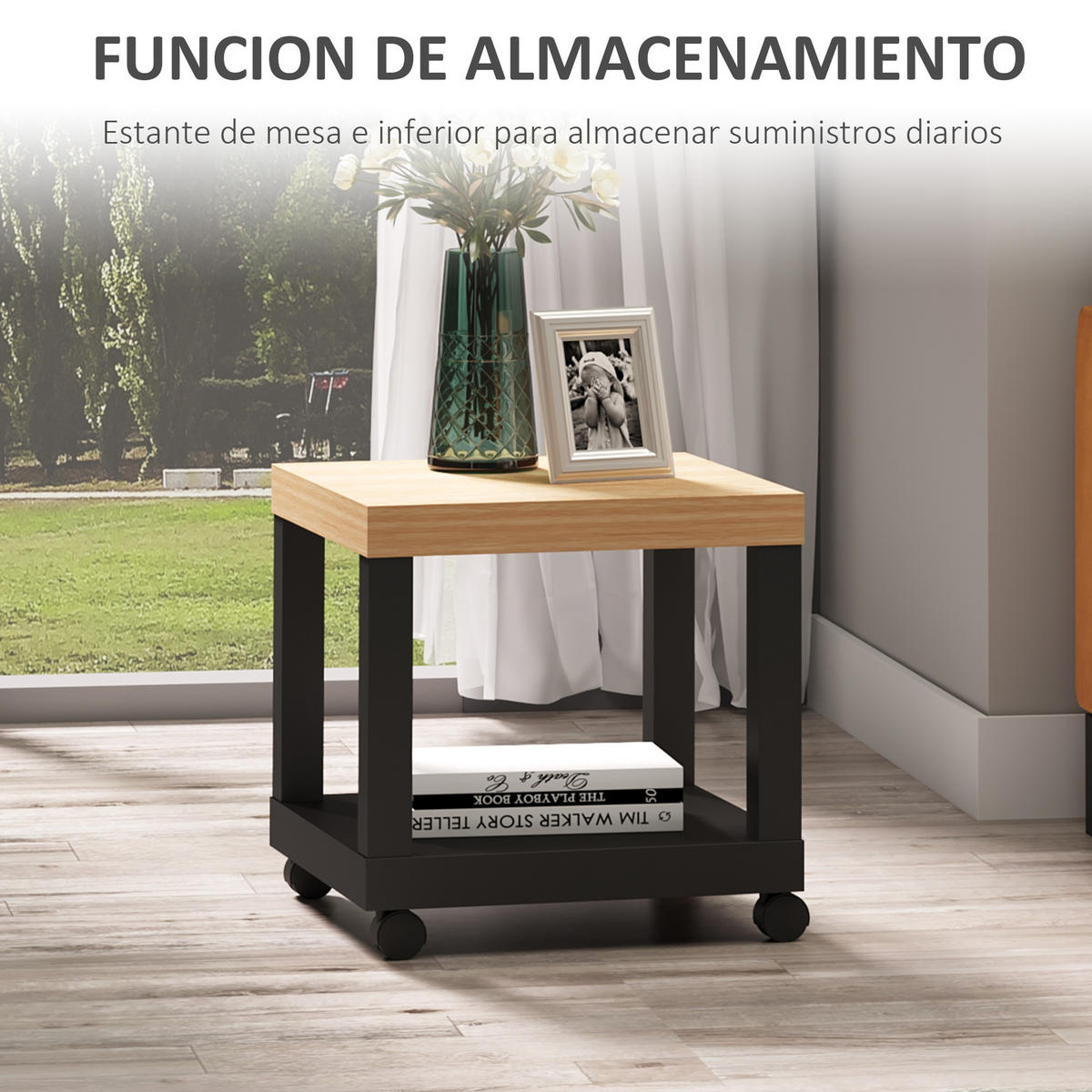 COUCHTISCH Schwarz 1 Stück - Schwarz, Kunststoff (40/40/40cm) - GiPP