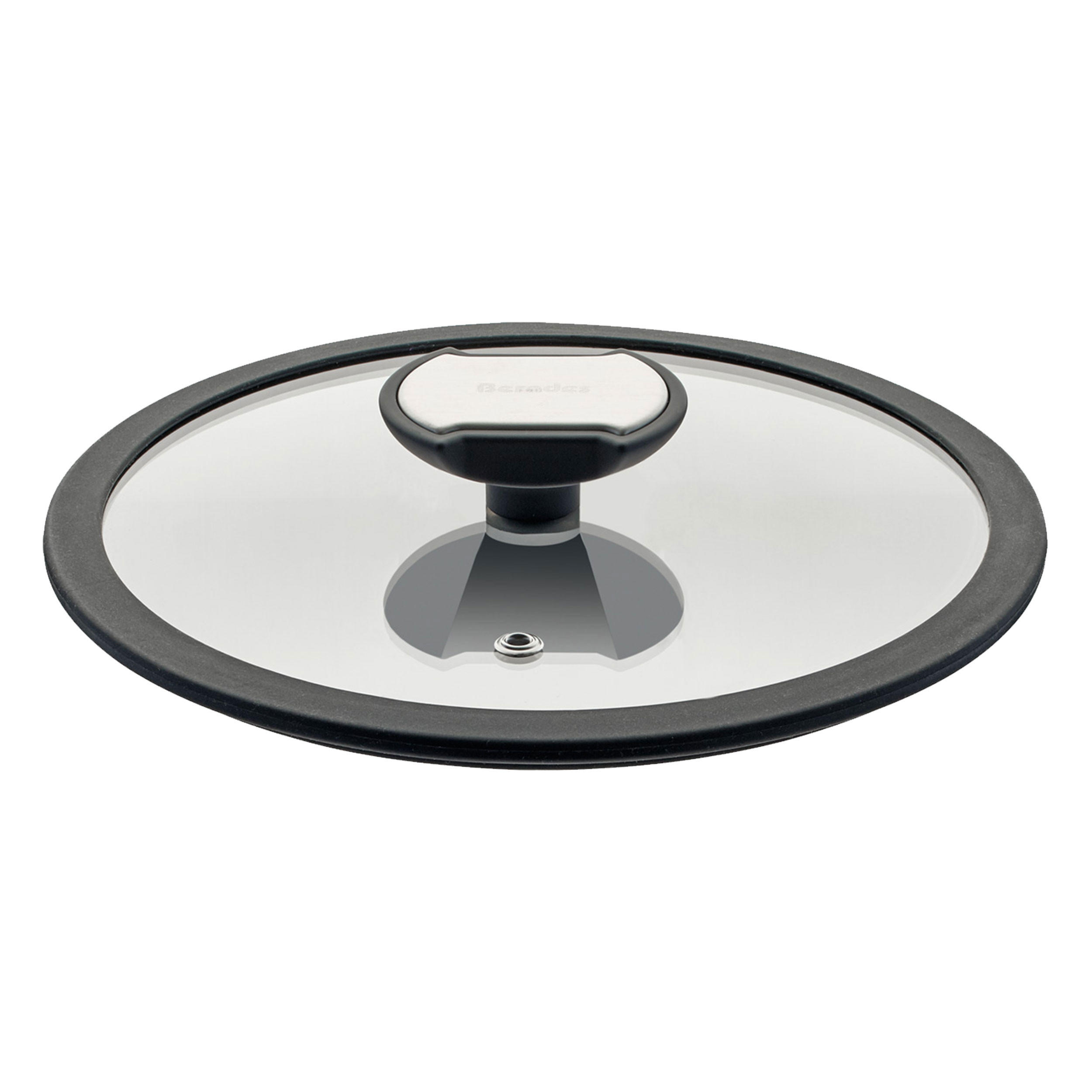 Berndes Glasdeckel Schwarz 21.5x3.5x24 cm
