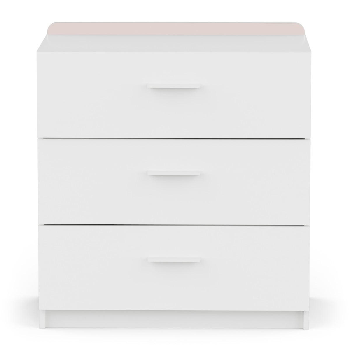 KOMMODE KINDERZIMMER reverso - Weiß, Holzwerkstoff (40.5/83.7/86cm) - Calicosy