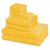 FROTTIERSET Carre 8-teilig - Gelb, Textil (50/100cm) - Ross