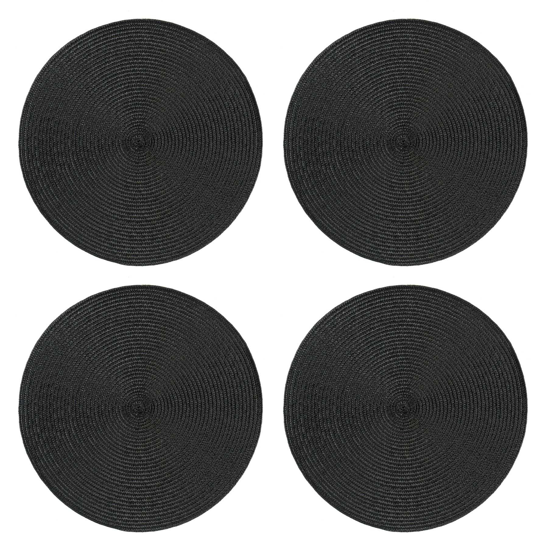 TiborTex Platzset Schwarz