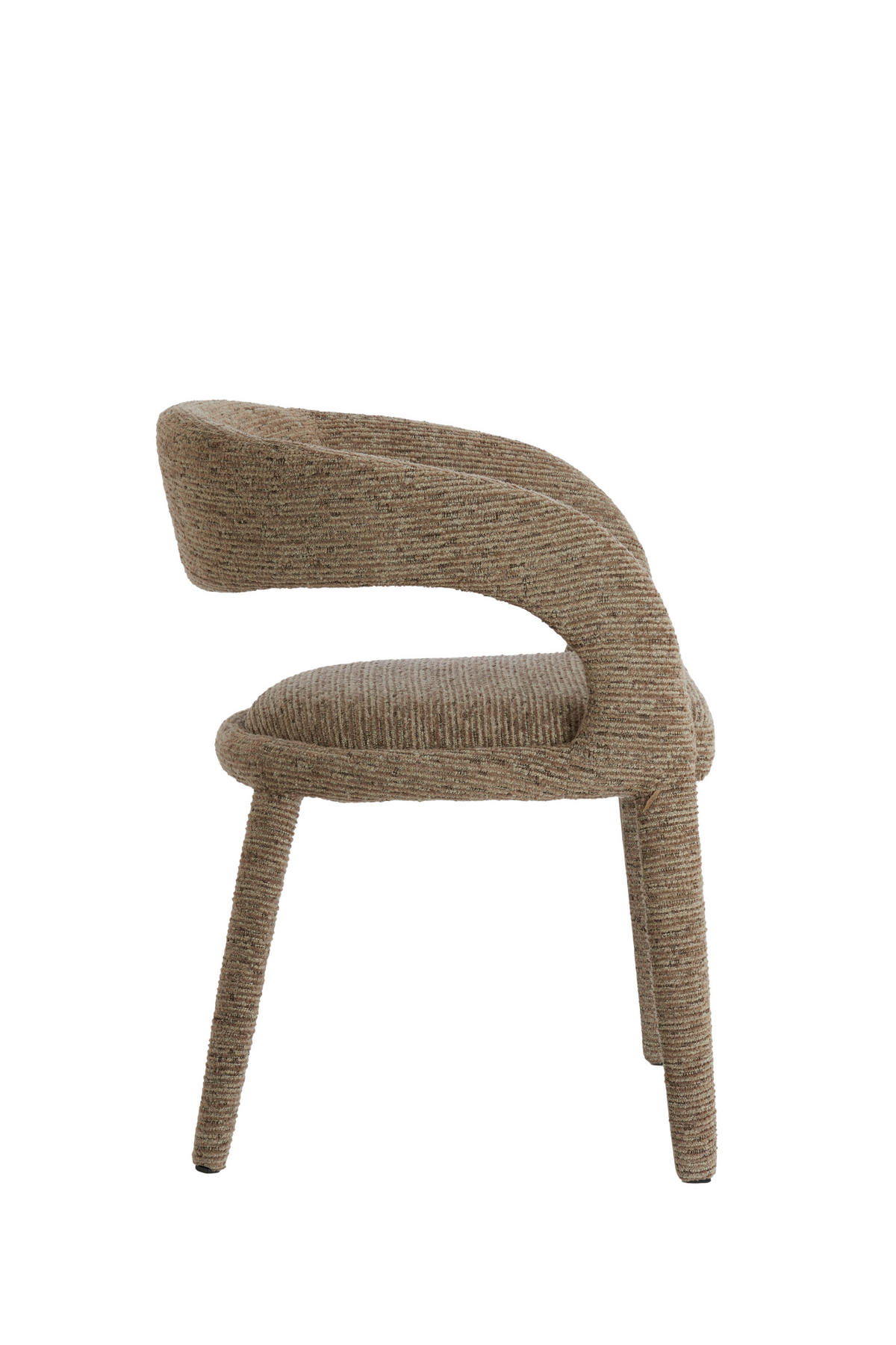 ESSZIMMERSTUHL Kyran Braun 58/57/78 cm - Braun, Textil (57/78/58cm) - Light & Living