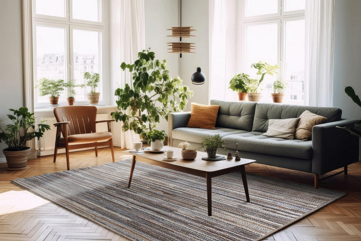 TEPPICHE aus mehrfarbigen Recyclingfasern mehrfarbig - Multicolor, Textil (120/170cm) - AFK Living