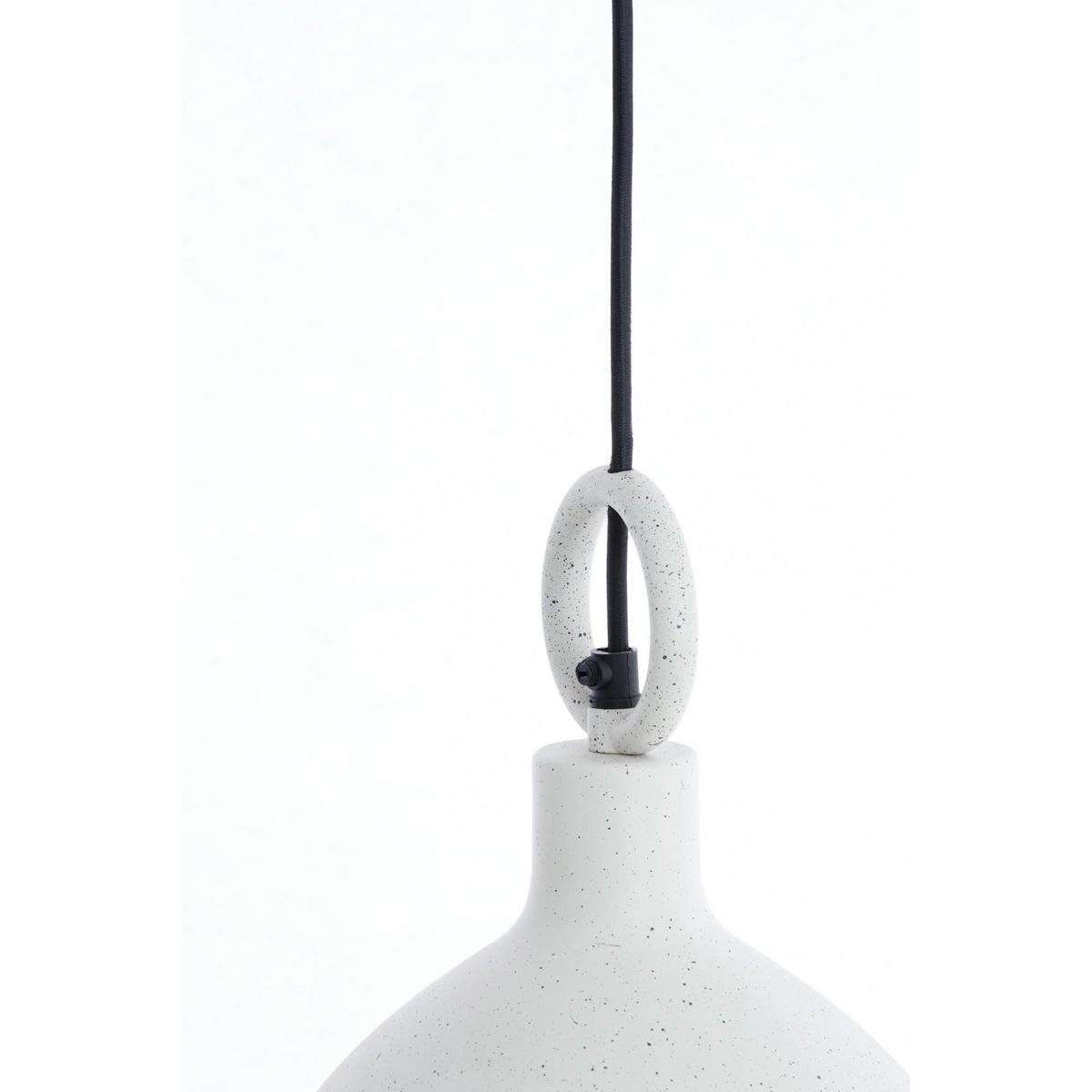 HÄNGELAMPE Rosero Weiß 24/24/39 cm - Weiß, Metall (24/24/39cm) - Light & Living