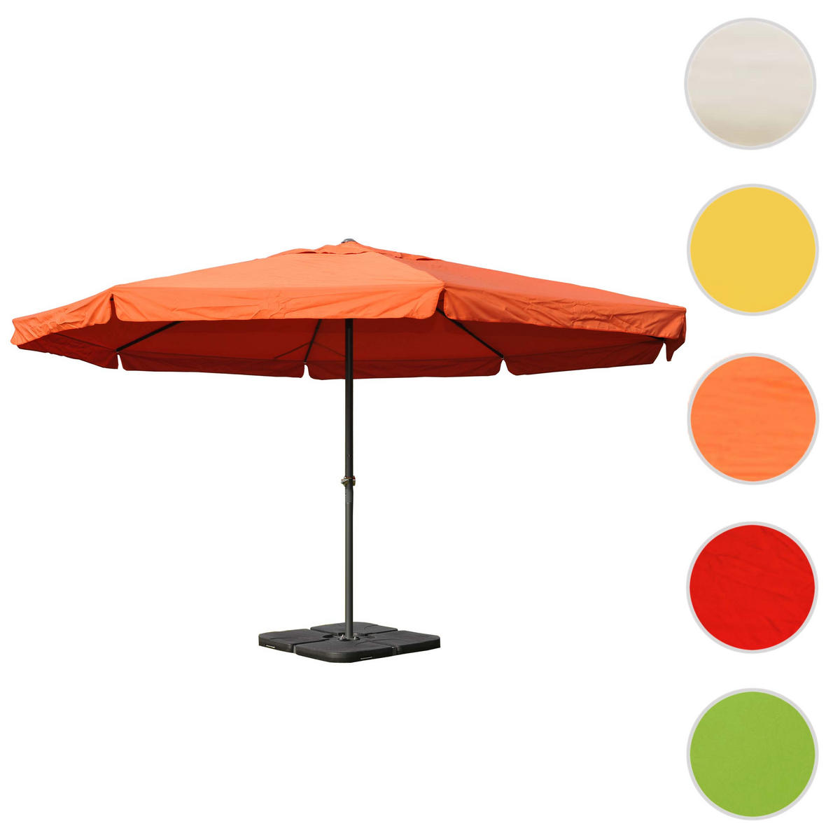 SONNENSCHIRM PRO Orange - Orange, Textil (500/500cm) - MCW